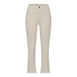 5-Pocket-Jeans BRAX "Style ANA S", Damen, Gr. 34K (17), Kurzgrößen, beige, 94% Baumwolle, 4% Polyester, 2% Elasthan, Jeans