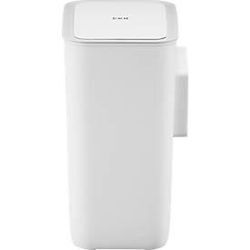 EKO Morandi Smart Sensor-Abfalleimer, Kunststoff, Wandmontage, Sensor & Touch-Schalter, B 259 x T 165 x H 310 mm, 8 Liter, weiß