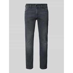 Slim Fit Jeans im 5-Pocket-Design Modell 'Loom'