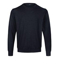 Rundhals-Pullover Peter Hahn blau