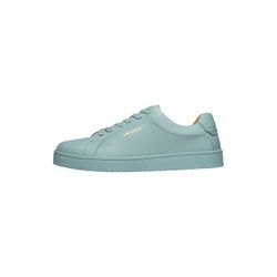 Sneaker N91 "Original Draft BA Damen- und Herrensneaker", Herren, Gr. 41, blau (türkis), Leder, casual, Schuhe, Turnschuh Leder handgefertigt, sportlicher Freizeitschuh Herren