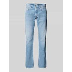 Straight Fit Jeans im 5-Pocket-Design Modell 'Grover'