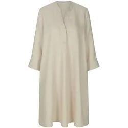 Kleid aus 100% Leinen Peter Hahn beige, 46