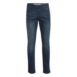 5-Pocket-Jeans BLEND "5-Pocket-Hose BHTwister", Herren, Gr. 29, Länge 34, blau (denim dunkelblau), Jeans, Obermaterial: 44% Baumwolle CO. 42% Lyocell CLY. 12% Polyester PES. 2% Elasthan EL., unifarben, casual, regular fit, Hosen