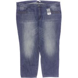 sheego Damen Jeans, blau, Gr. 54