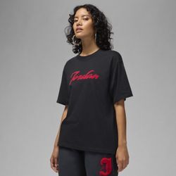 Jordan T-Shirt mit Grafik für Damen - Schwarz