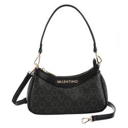 Schultertasche VALENTINO BAGS "Shoulder Bag LADY RE" Gr. B/H/T: 25cm x 15cm x 7cm, schwarz (nero, multicolor), Damen, Polyurethan, Taschen, Umhängetasche Handtasche Damen Henkeltasche