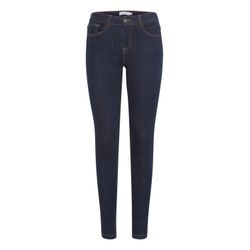 Bequeme Jeans B.YOUNG "Bequeme Jeans BYLola", Damen, Gr. 26, Länge 30, blau (dunkelblau denim), Jeans, Obermaterial: 98% Baumwolle CO. 2% Elasthan EL., unifarben, casual, skinny fit normal, Jeans