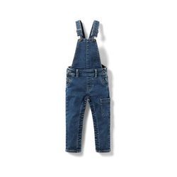 Kleinkind-Denim-Latzhose - Dunkelblau - Kinder - Gr.: 86/92