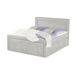 Jette Home Boxspringbett Jette Frame ¦ grau ¦ Maße (cm): B: 164 H: 129