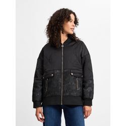 Liu Jo Collection Steppjacke Damen strukturiert, schwarz