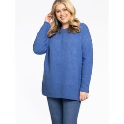 YOEK Pullover Damen, denim