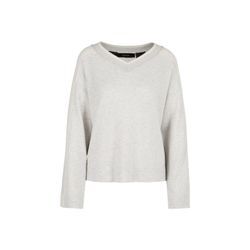 Marc Cain Pullover Damen Wolle strukturiert, grau