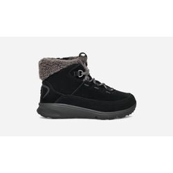 UGG® TerreTrail Cozy Lace Boot für Kinder in Black, Größe 32.5, Leder