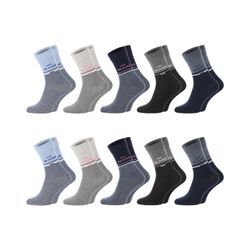 Chili Lifestyle JEANS Socken 10 Paar Baumwolle Weichbund Damen