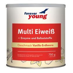 forever young Multi Eiweiß Vanille-Erdbeere