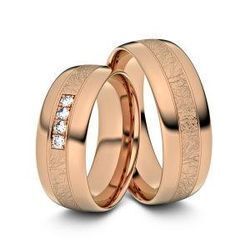 Juwelier-Schmuck Trauringe Frankfurt A. M. 333er Rotgold - 2664