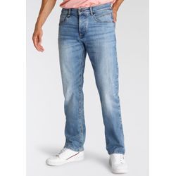 5-Pocket-Jeans CAMEL ACTIVE "WOODSTOCK" Gr. 38, Länge 32, blau (ocean, blau32), Herren, Denim/Jeans, Obermaterial: 97% Baumwolle, 3% Elasthan, Jeans, mit Stretch