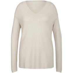 V-Pullover Anna Aura beige