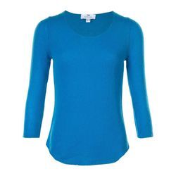 Pullover aus 100% Premium-Kaschmir Peter Hahn Cashmere blau