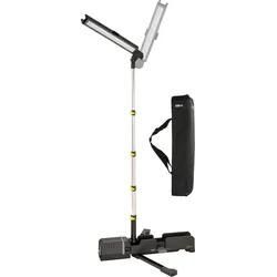 LED Arbeitsleuchte BRENNENSTUHL "Multi Battery LED Akku Teleskop Arbeitsstrahler 6050 MA", schwarz, B:69,8cm H:12,9cm L:11,2cm, Lampen, höhenverstellbar, kompatibel mit 18V Akkus 11 verschiedener Hersteller