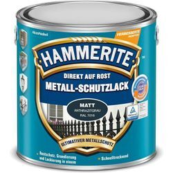 Metall-Schutzlack Matt sb Anthrazitgrau 2,5L - 5272548 - Hammerite