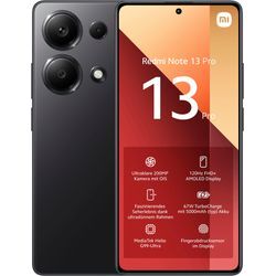 XIAOMI Smartphone "Redmi Note 13 Pro 8+256GB", schwarz (midnight schwarz), 256 GB, Mobiltelefone