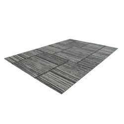 Teppich KAYOOM "Phoenix 112", beige (natur, grau), B:160cm H:6mm L:230cm, Wolle, Teppiche, Dezenter Jacquard-Teppich, Flachflor, Aus pflegeleichten Materialien