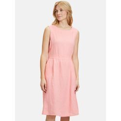 Betty Barclay Sommerkleid Damen Leinen, rosa