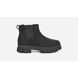 UGG® Ashton Chelsea Boot für Kinder in Black, Größe 35, Leder