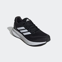 Laufschuh ADIDAS PERFORMANCE "RUNFALCON 5", Gr. 47, schwarz-weiß (core schwarz, cloud weiß, core schwarz), Textil, Synthetik, sportlich, Schuhe