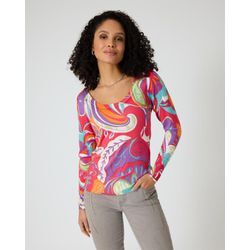 Pullover mit Blumen-Print