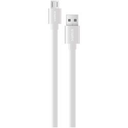 1,2m Softtouch usb Micro-USB Ladekabel Datenkabel Kabel Ladegerät Micro-USB in Weiß - Sunix