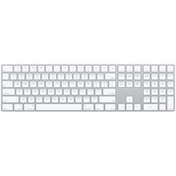 Apple Magic Keyboard mit Ziffernblock – Englisch (USA) – Silber (Zustand: Neuwertig)