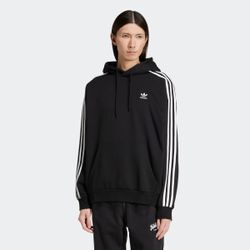 Sweatshirt ADIDAS ORIGINALS "BAGGY HOODIE", Herren, Gr. L, schwarz, Obermaterial: 70% Baumwolle, 30% Polyester, sportlich, Rundhals, Sweatshirts