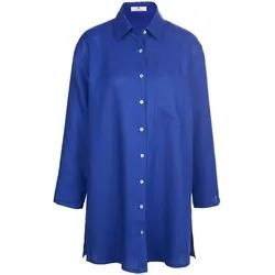 Long-Bluse Peter Hahn blau, 48