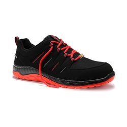 Elten Sicherheitshalbschuh maddox black-red Low esd S3 Gr. 43