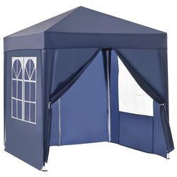 Outsunny Pavillon mit integrierten Klettverschlüssen 2L x 2B x 2,45H m