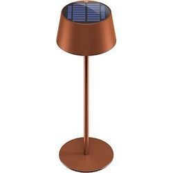 goobay Akku + Solar Tischlampe bronze 2,0 Watt