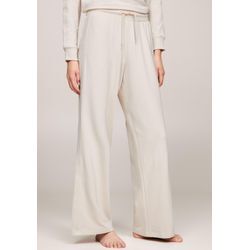 Sweathose "MODAL PANTS", Damen, Gr. XL (42/44), N-Gr, beige (chasmere_creme), Sweatware, Obermaterial: 76% Modal, 18% Baumwolle, 6% Elasthan, TOMMY HILFIGER UNDERWEAR, unifarben, Basic, bequem lang, Hosen, mit Logo-Tape