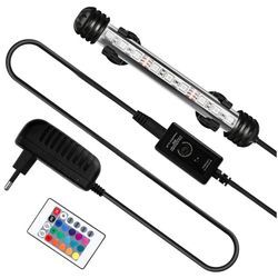 18cm led Aquarium Schildkröten rgb Strahler Lampe Leuchten Süßwasserfische - Swanew