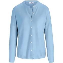 Twinset aus 100%Schurwolle Pure Tasmanian Wool Peter Hahn blau, 48