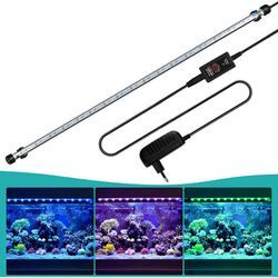 Swanew 92cm led Aquarium Schildkröten Mondlicht Beleuchtung Mollusken Süßwasserfische rgb