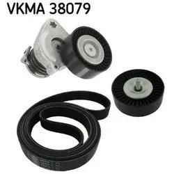 SKF Keilrippenriemensatz für MERCEDES-BENZ (BBDC) 0009936796 0139977492 0199977492 VKMA 38079