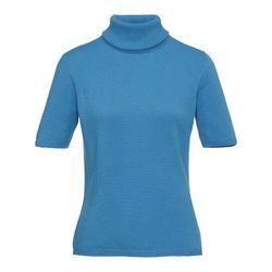 Rollkragen-Pullover aus 100% Premium-Kaschmir Peter Hahn Cashmere blau