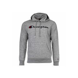 Sweatshirt CHAMPION "Sweatshirt Hooded Sweatshirt", Herren, Gr. L, grau, Obermaterial: 70% Baumwolle CO. 30% Polyester PES., Sweatshirts