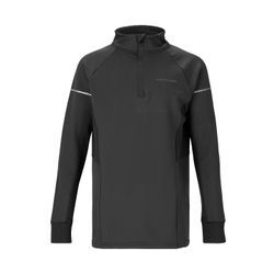 Funktionsshirt ENDURANCE "Kredly", Herren, Gr. 116, schwarz, 85% Polyester, 15% Elasthan, unifarben, casual, normal, ohne Ausschnitt, Langarm, Shirts, mit reflektierenden Elementen