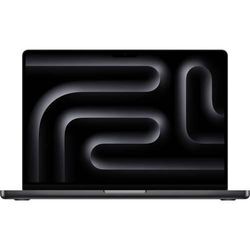 Apple MacBook Pro 14 (M4 Pro/2024) 35.6 cm (14 Zoll) 24 GB RAM 512 GB SSD 12‑Core CPU mit 8 Performance-Kernen und 4 Effizienz-Kernen 16-Core GPU Space Black