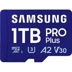 SAMSUNG PRO Plus SDHC (2023) inkl. SD-Adapter, Micro-SD Speicherkarte, 1 TB, 180 MB/s