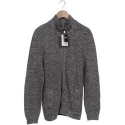 Lerros Herren Strickjacke, grau, Gr. 52